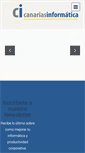 Mobile Screenshot of canariasinformatica.com